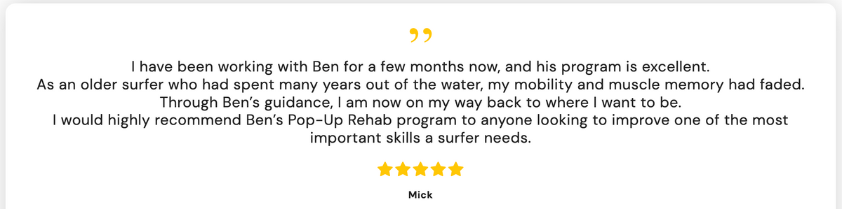 Customer review screenshot
